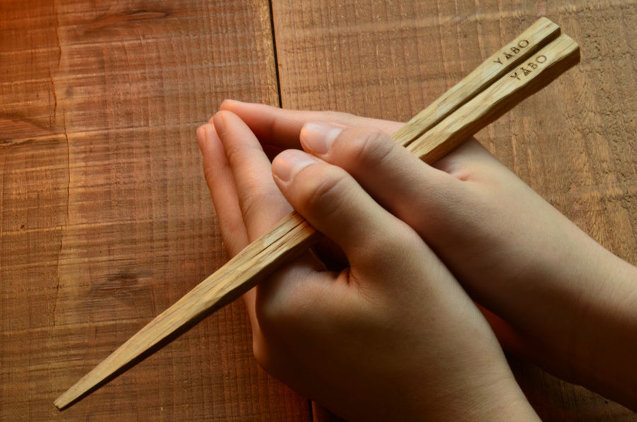 YABOキャンプ箸のご紹介 – 若狭塗箸 船商