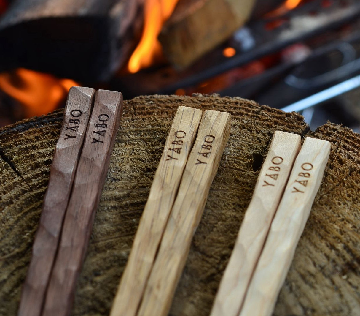 YABOキャンプ箸のご紹介 – 若狭塗箸 船商